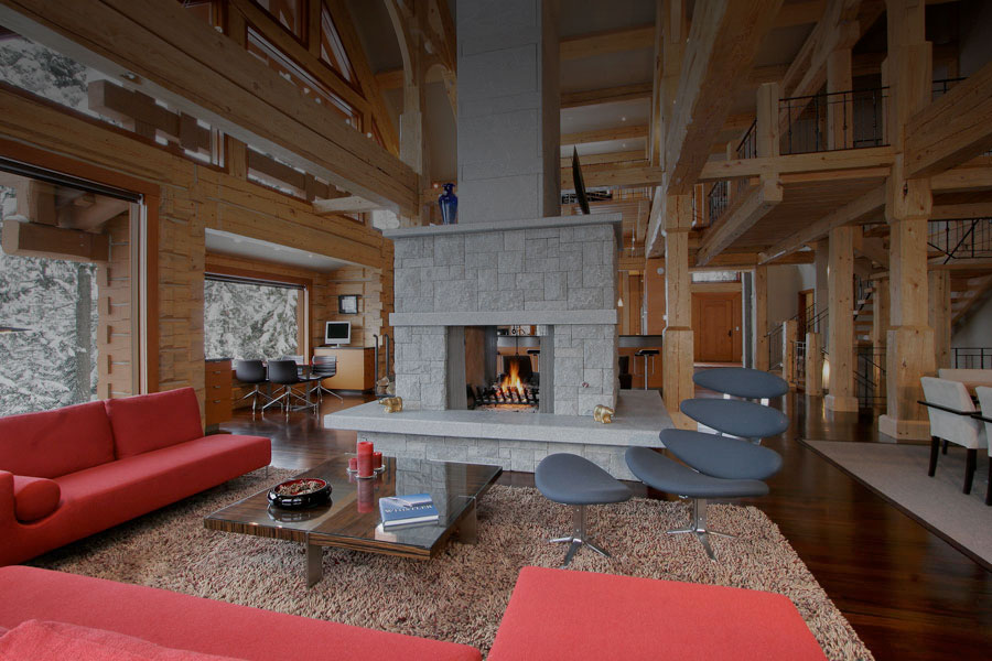 interior shot of Holiday Whistler Accommodations